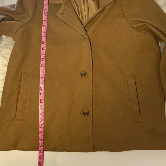 OLD NAVY Coat Camel Brown Tan Peacoat XXL extra large Jacket - Picture 6 of 8